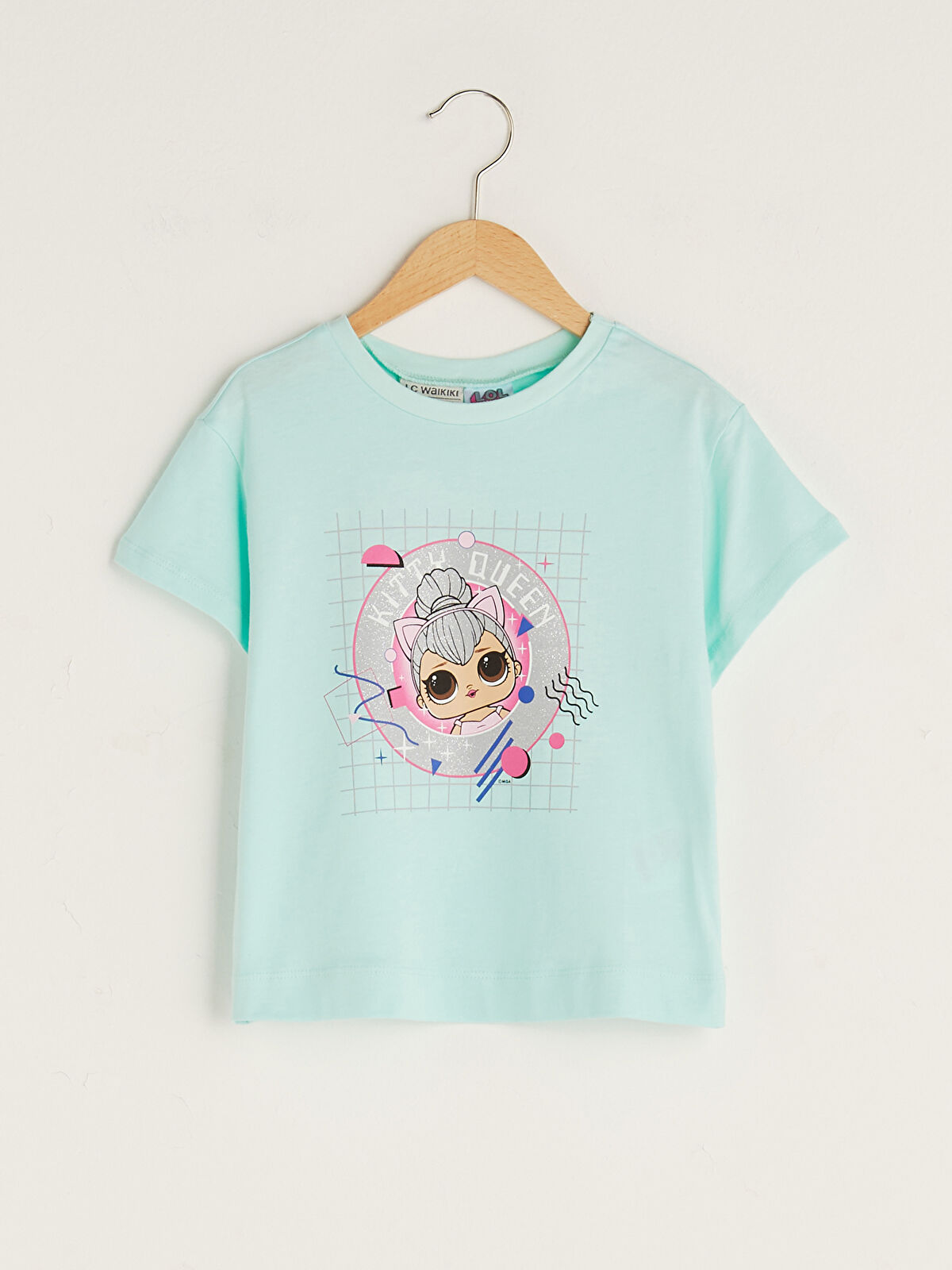 LCW Kids Crew Neck LOL Surprise OMG Licensed Short Sleeve