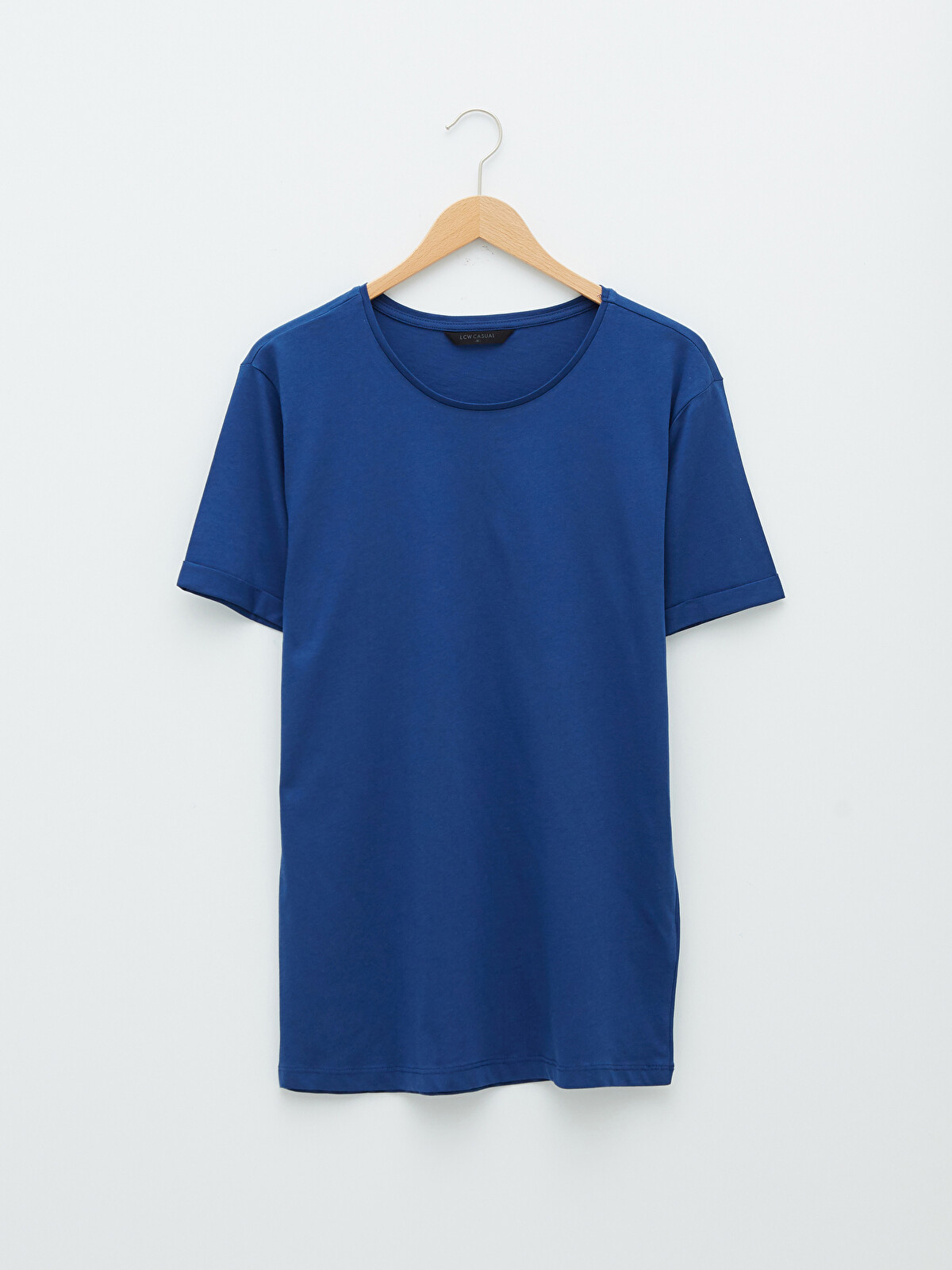 XSIDE Crew Neck Short Sleeve Basic Combed Cotton Men's T-shirt