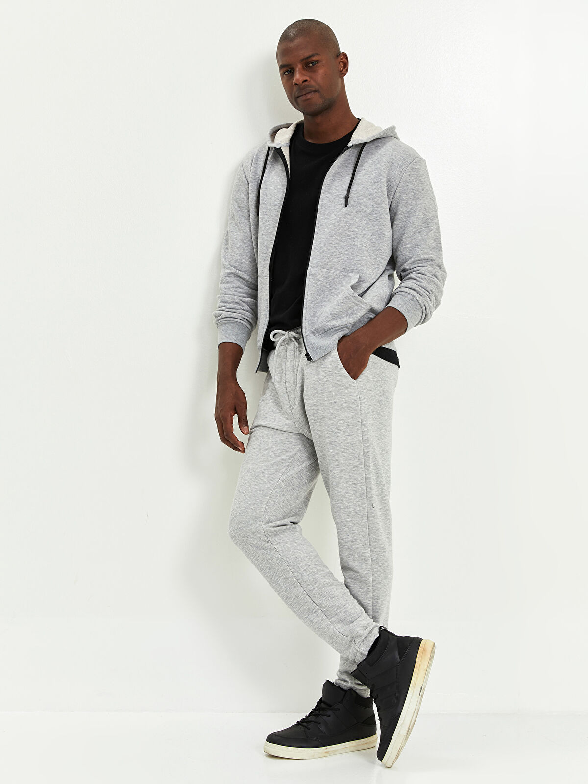 XSIDE Standard Fit Men's Jogger Sweatpants -W1LA72Z8-LAL