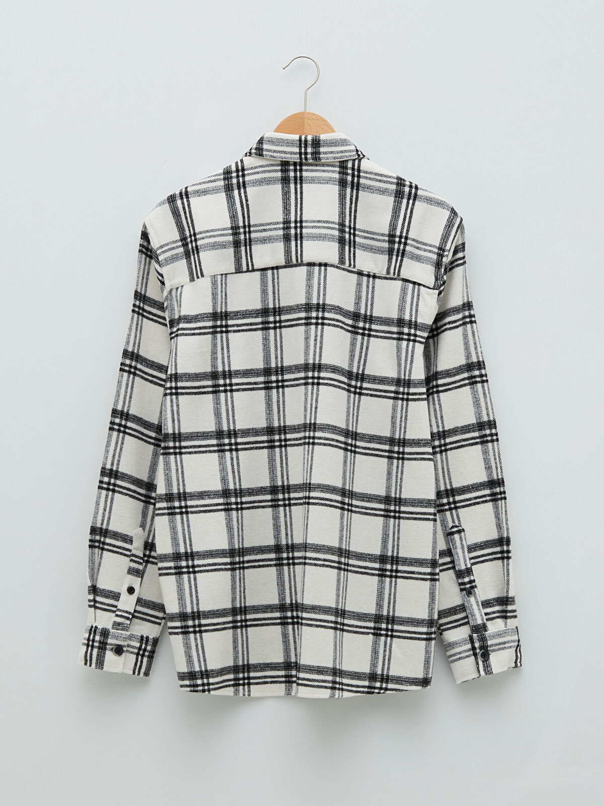 landyページ•*¨*•.¸♬︎ XSIDE Regular Fit Long Sleeve Plaid Men's Flannel Shirt