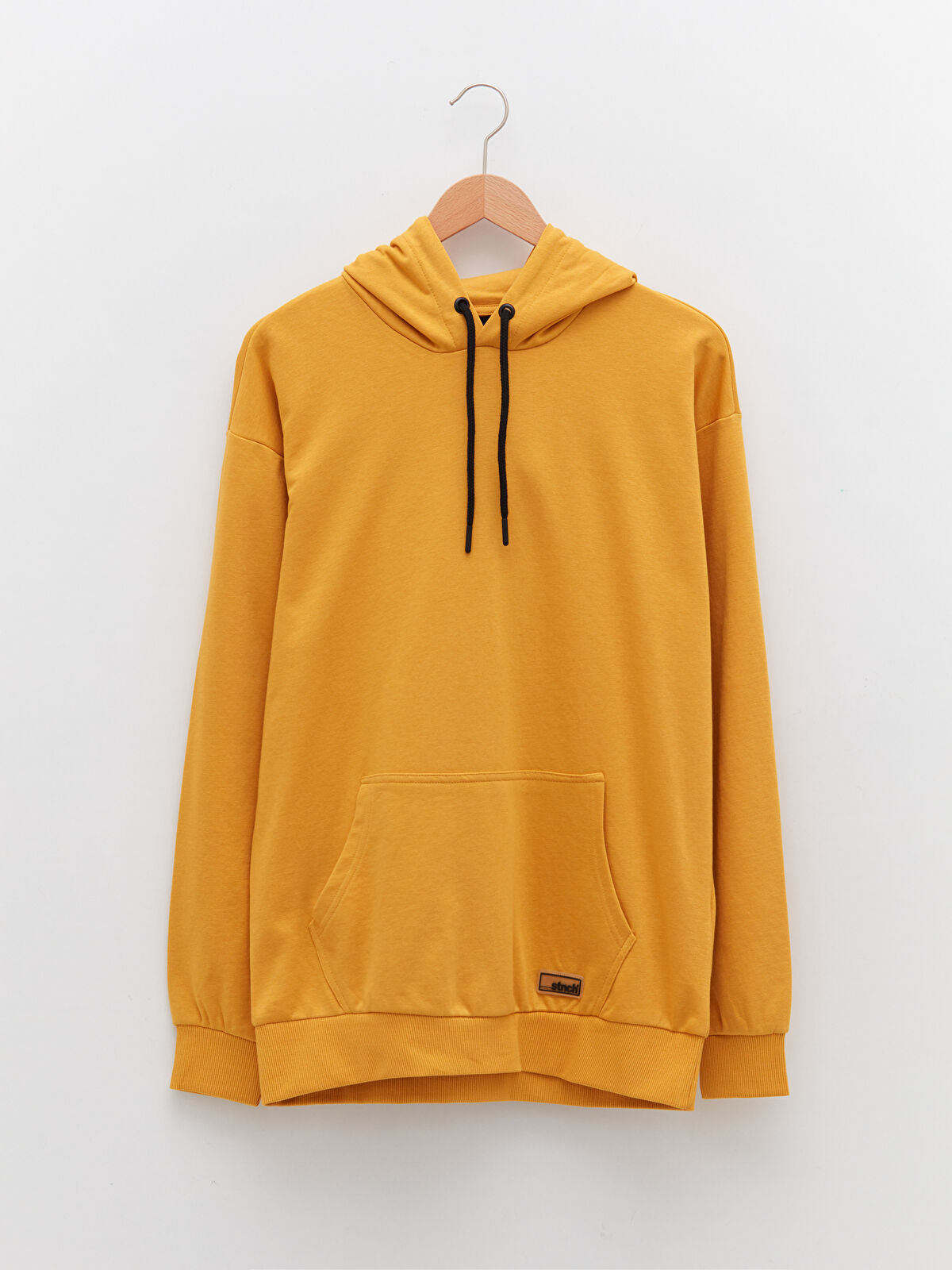 Logo Hoodie FUSION Yellow＆Denim XL Logo Hoodie FUSION Yellow＆Denim XL