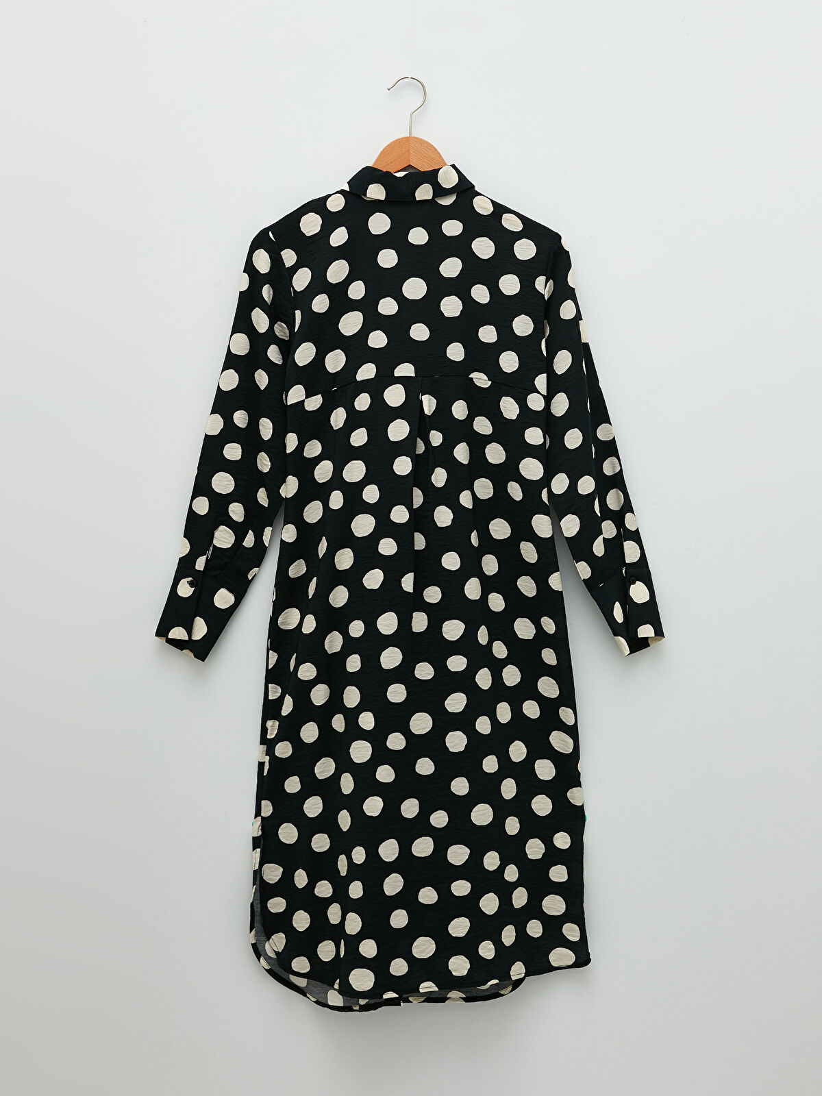 たまのろ LC Waikiki Polka Dot Long Sleeve Women's Shirt Tunic