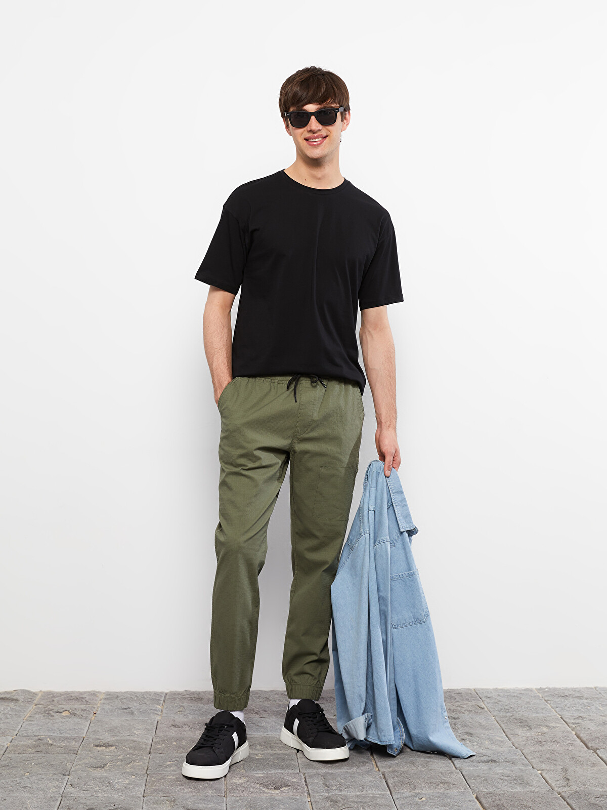 XSIDE Slim Fit Erkek Jogger Pantolon - S2AL34Z8-RLK | LC Waikiki