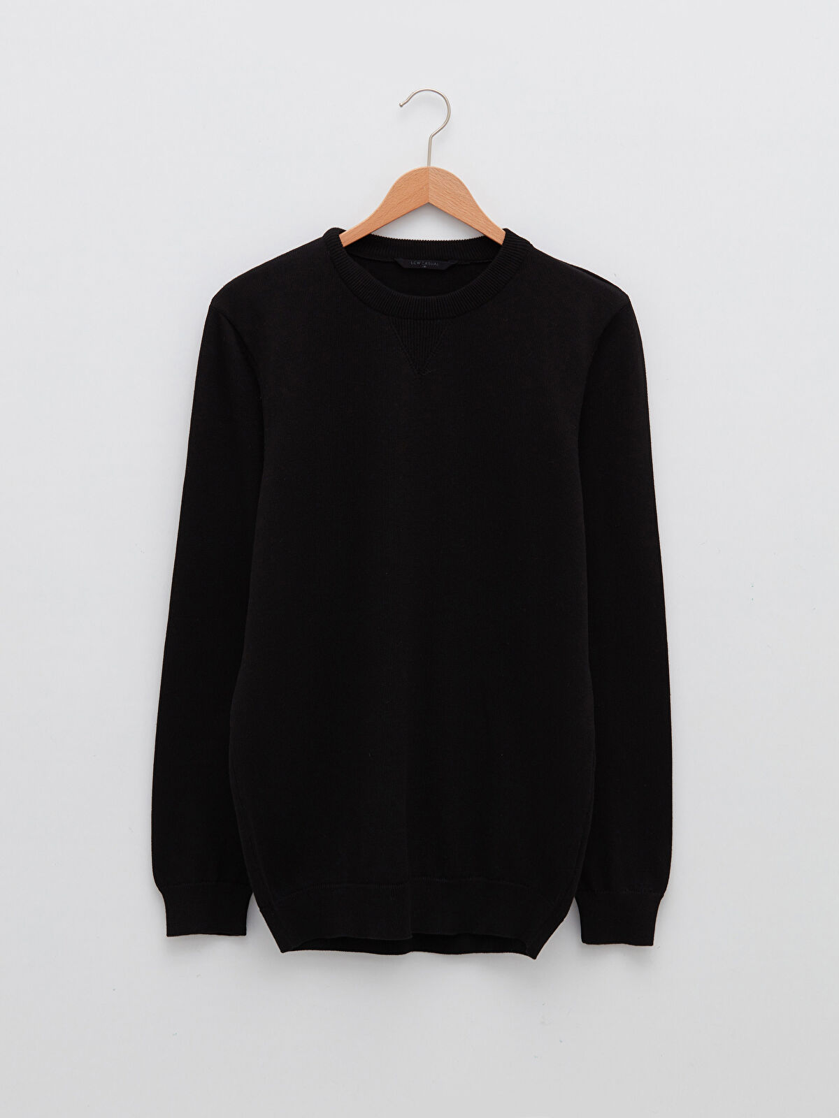 XSIDE Crew Neck Long Sleeve Thin Men's Tricot Sweater - S2BF01Z8
