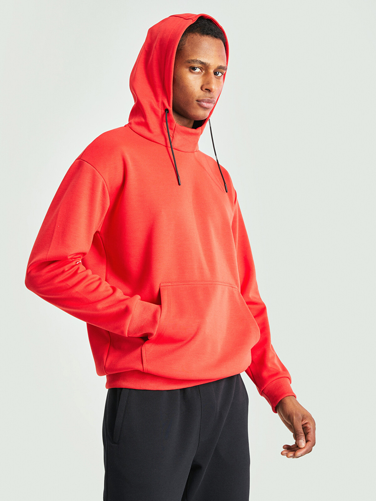 XSIDE ACTIVE Uzun Kollu Erkek Spor Hoodie - S2CE07Z8-GZX | LC Waikiki