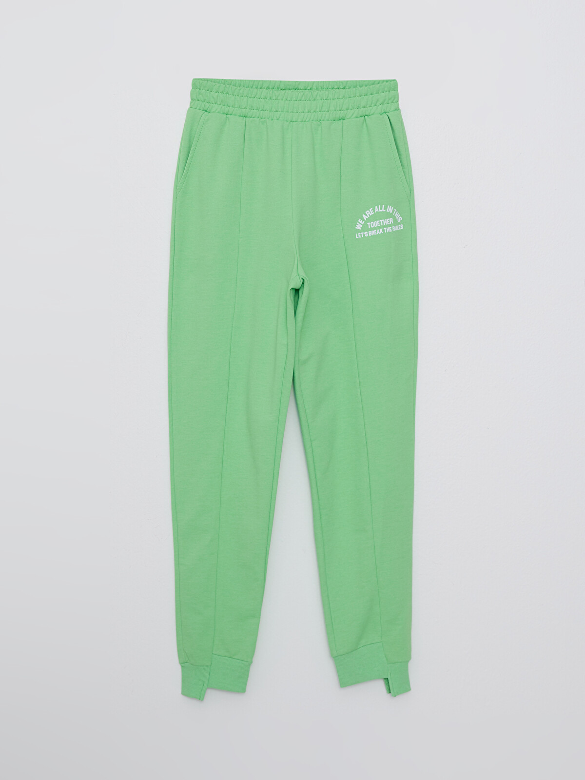 LCW Vision Elasticated Waist Printed Women's Jogger Sweatpants