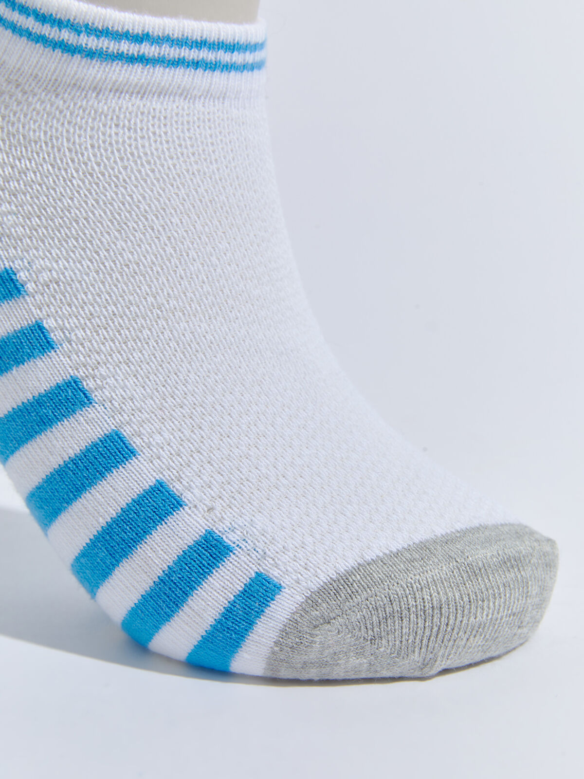 LC Waikiki Striped Boys' Trainer Socks 5 Pack -S2L836Z4-K00