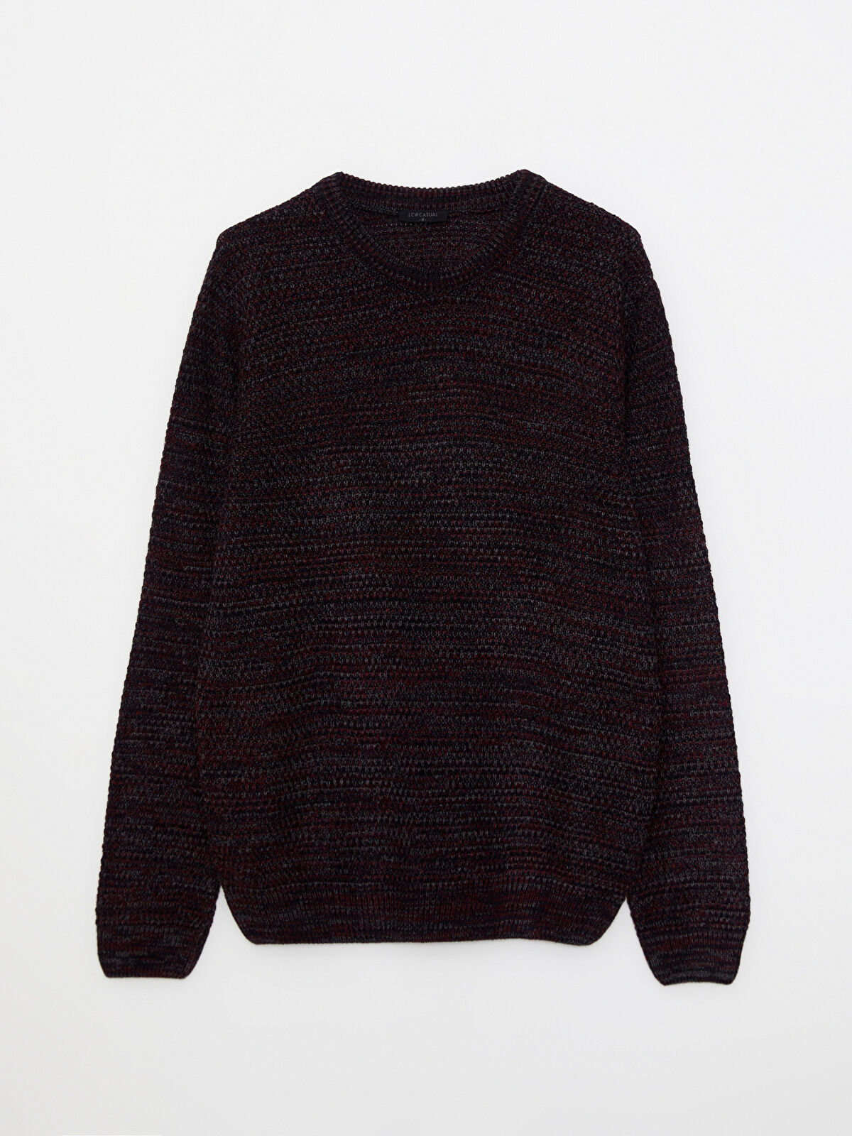 XSIDE Crew Neck Long Sleeve Men's Tricot Sweater -W21313Z8-L9J