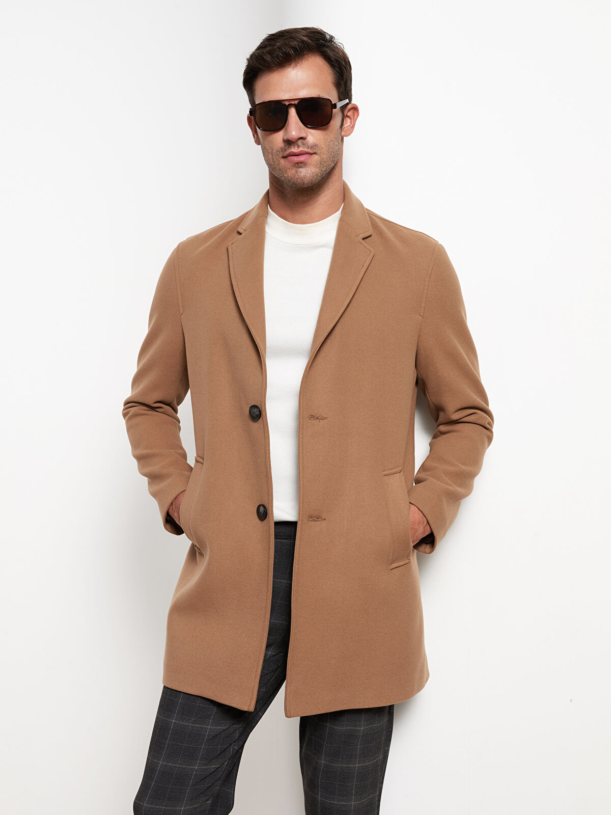 LCW Vision Standard Pattern Jacket Collar Thick Men's Cachet
