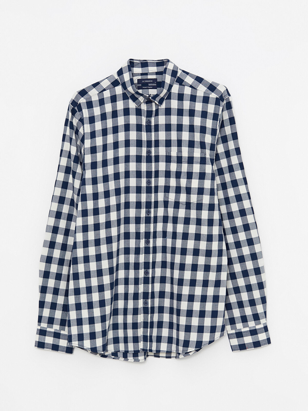 むページ LCWAIKIKI Classic Regular Fit Long Sleeve Plaid Men's Shirt