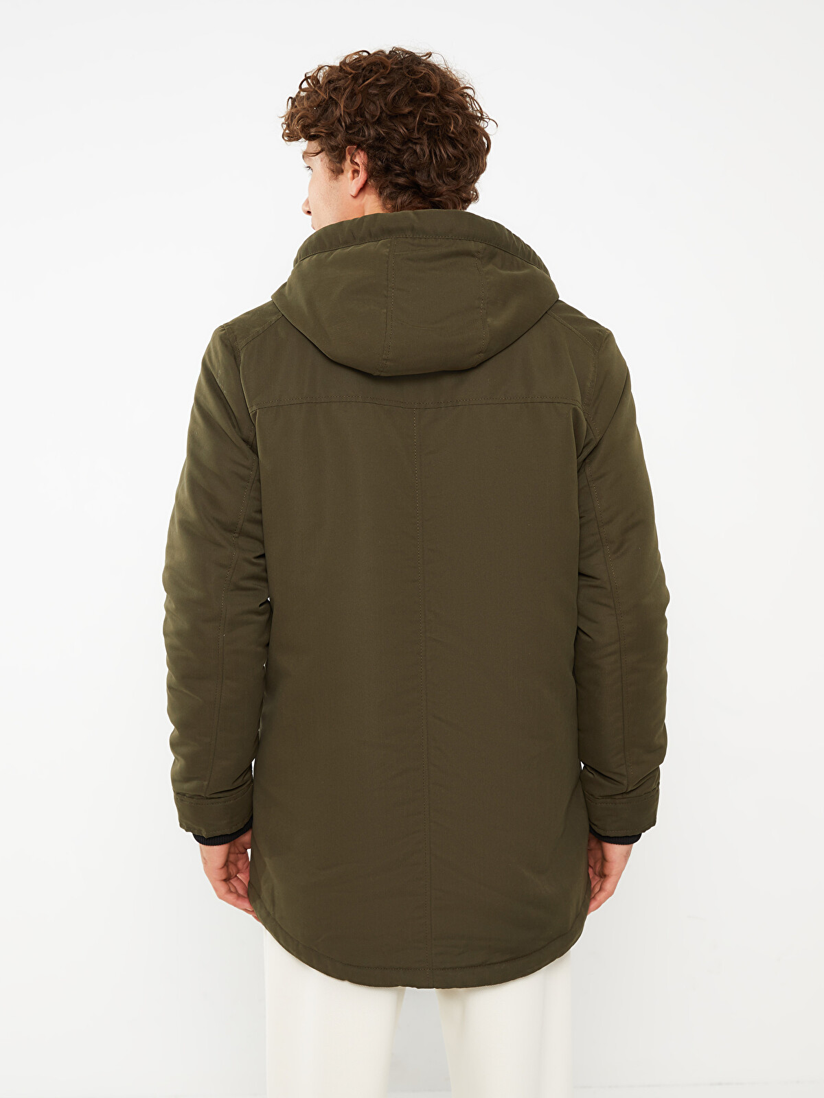 XSIDE Regular Fit Hooded Men's Parka - W27662Z8-HCZ - LC Waikiki