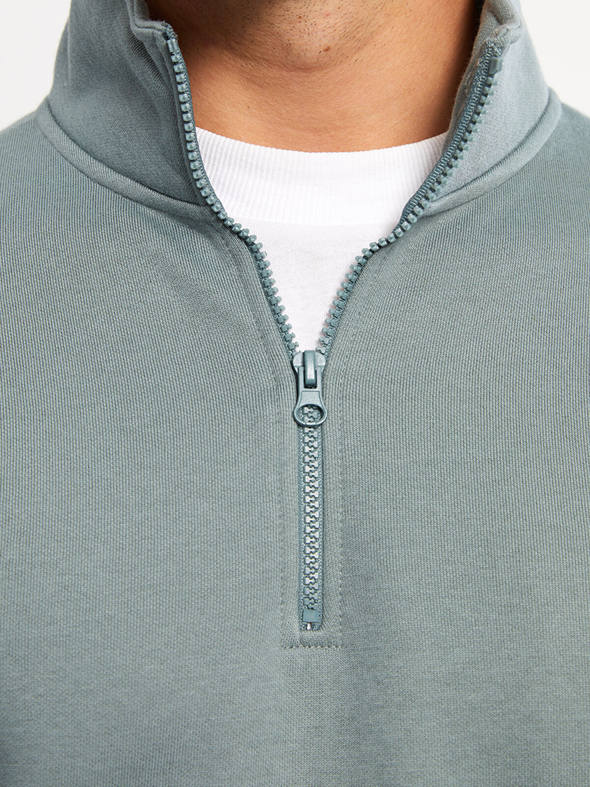 ほぼ未使用品Ground y ZIP-UP STANDING COLLAR ZIP-UP STANDING COLLAR LONG SHIRT