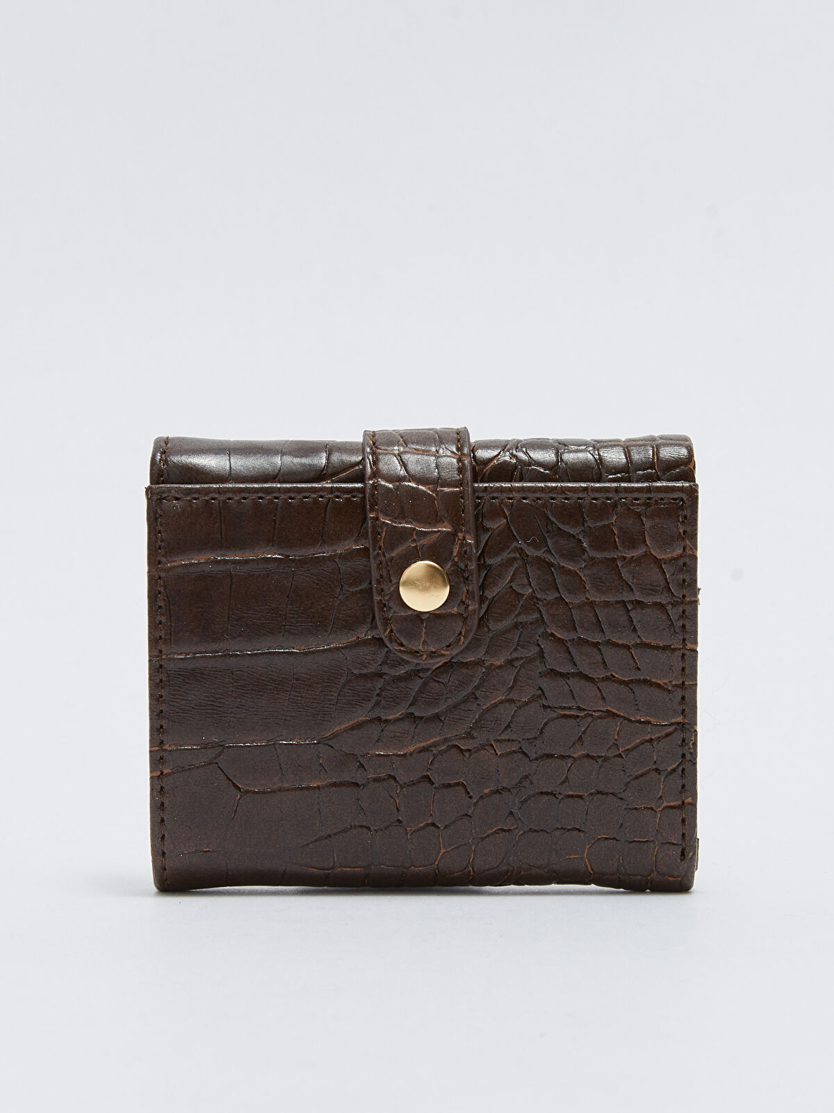 LCW ACCESSORIES Faux Leather Croc Effect Women's Wallet - W2BN22Z8