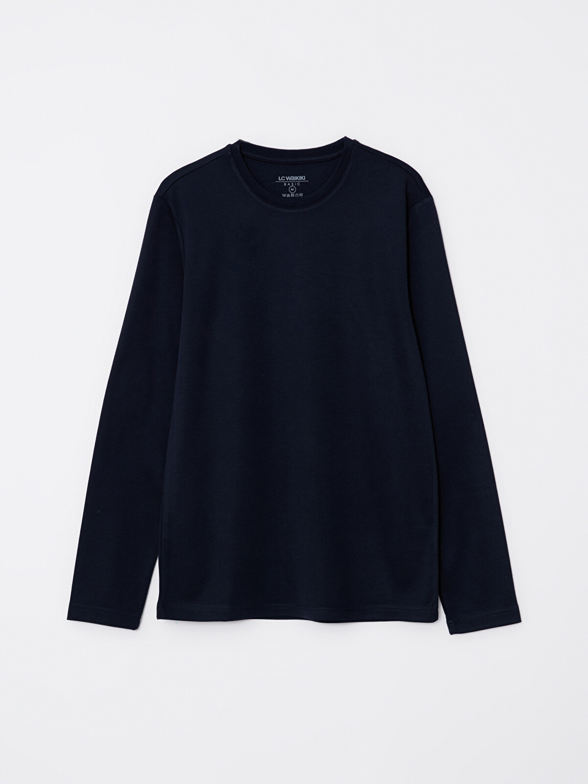 LCWAIKIKI Basic Crew Neck Long Sleeve Men's T-Shirt - W2BR29Z8-R9W