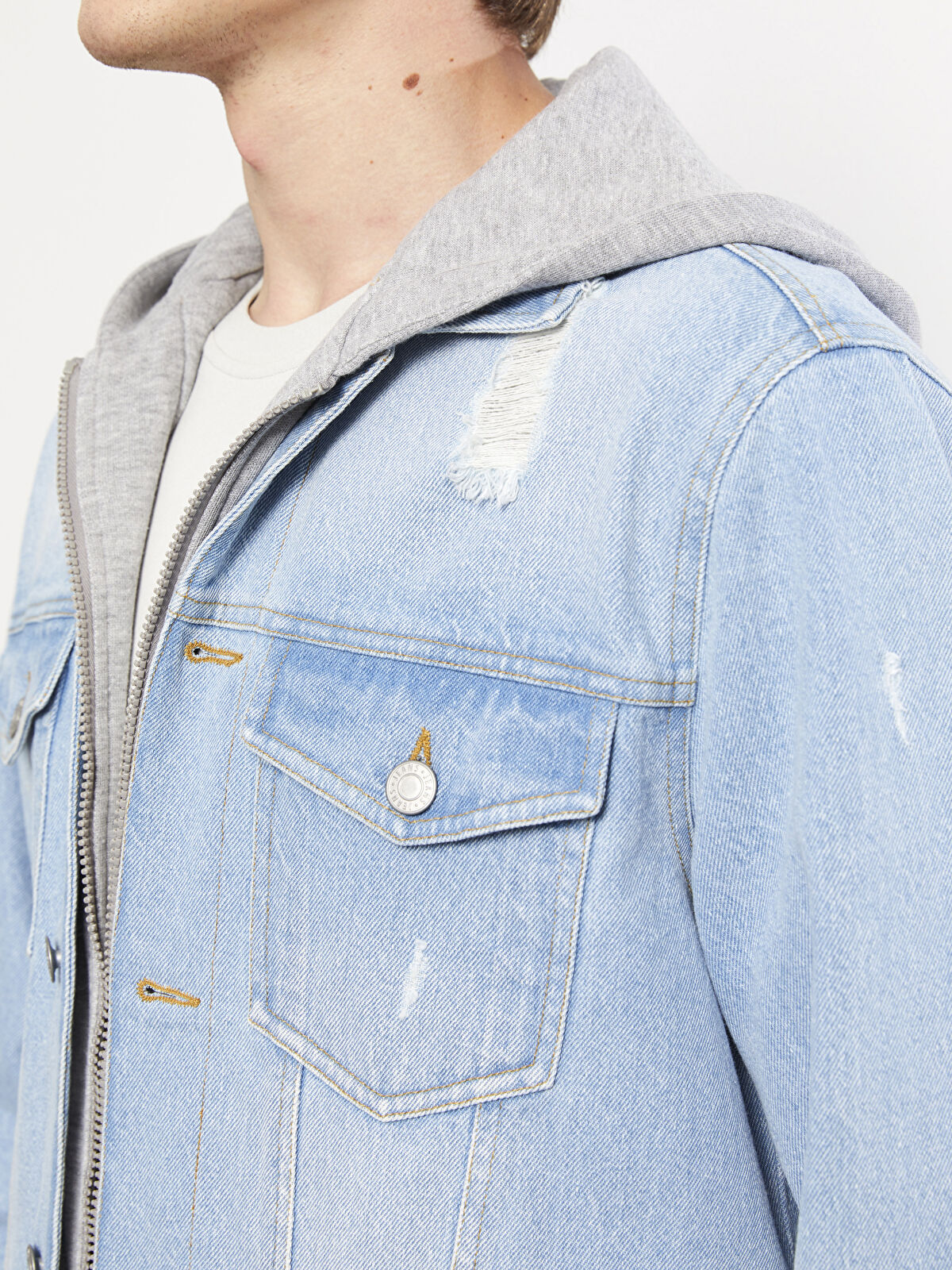 ジャケット・アウター 2015 15ss Supreme Hooded Denim Jacket Supreme シュプリーム 15SS NP01540I × THE NORTH FACE ザ