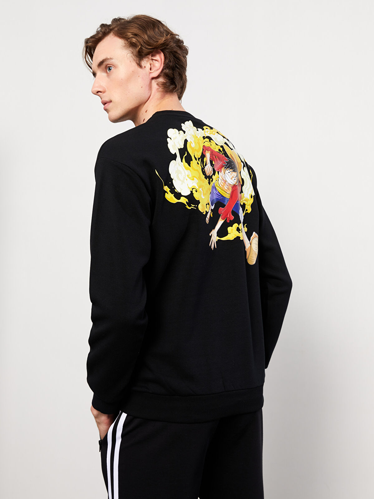 XSIDE Crew Neck Printed Men's Thick Sweatshirt -W2CO06Z8-CVL