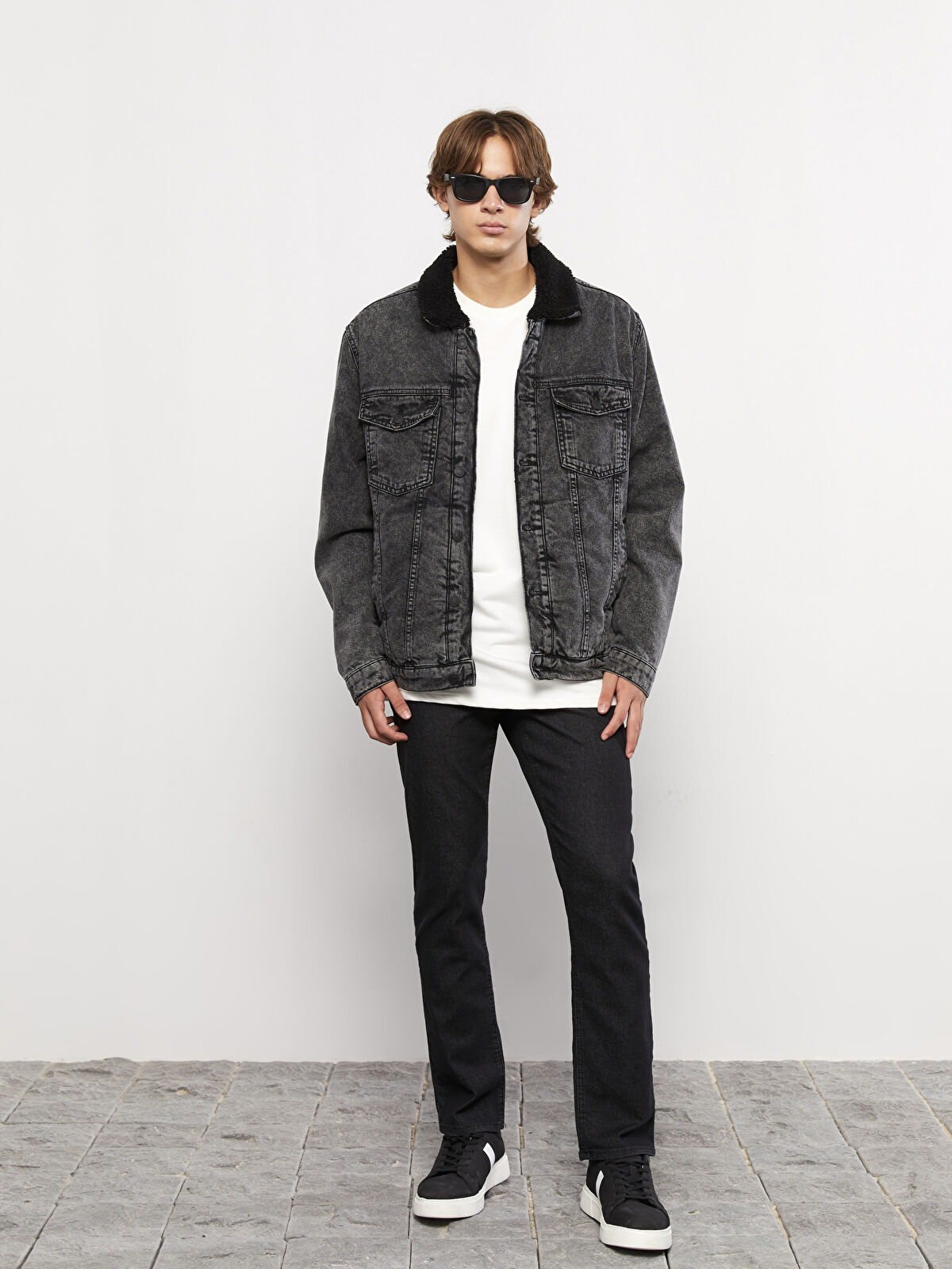 LCW ECO Siyah 779 Regular Fit Erkek Jean Pantolon - W2EV44Z8-326 | LCW