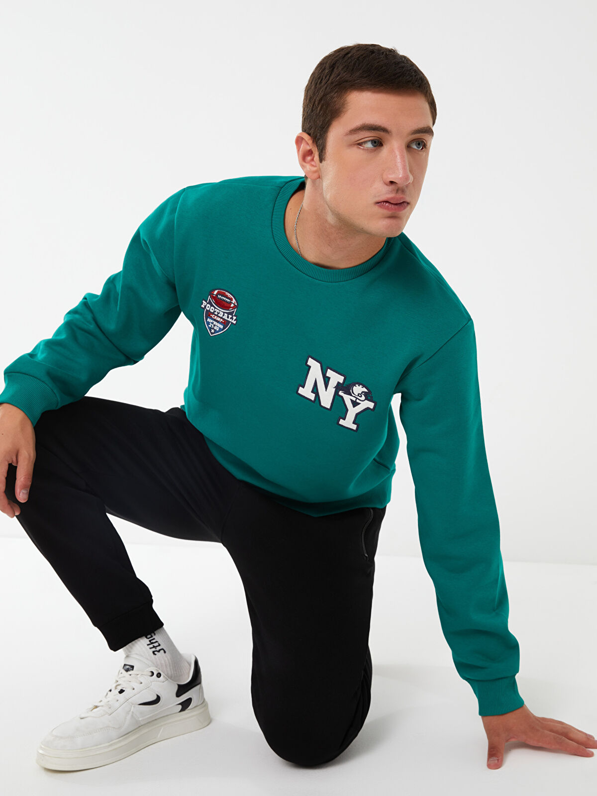 Indian Motorcycle Men's X 100% Men's Sweatshirt Navy