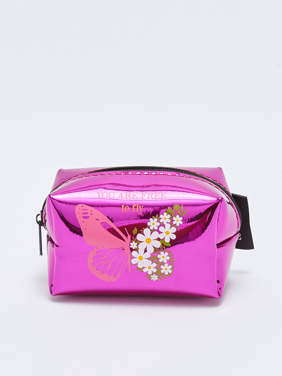 LCW ACCESSORIES Fuşya Baskılı Kız Çocuk Bozuk Para Cüzdanı