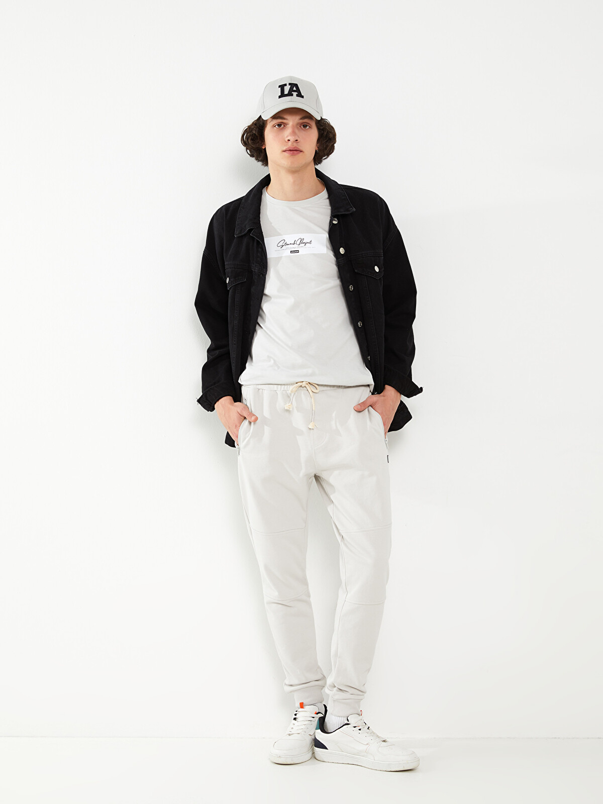 XSIDE Slim Fit Men's Jogger Sweatpants - S32964Z8-RRX | LC Waikiki