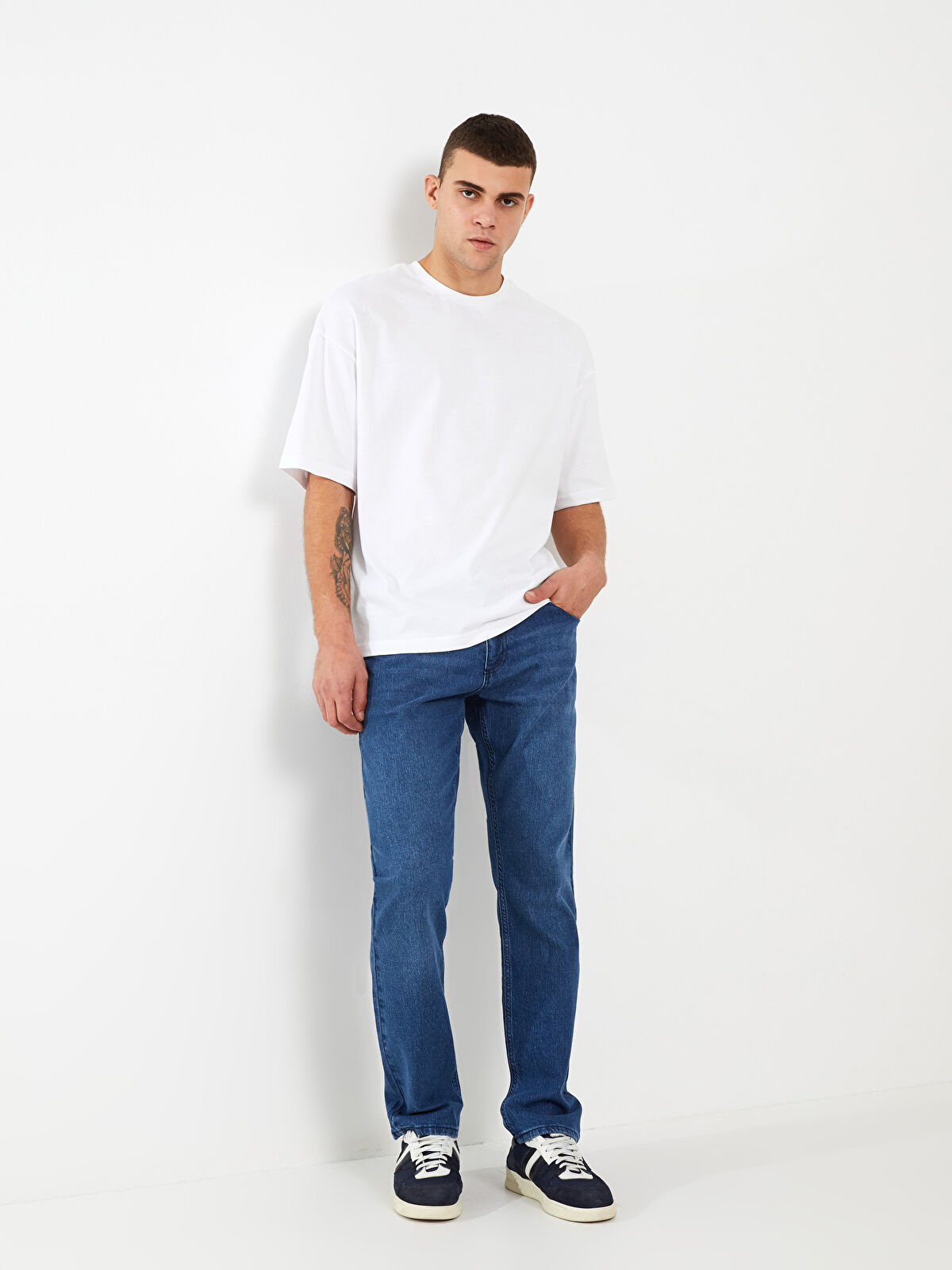 LCW ECO 710 Loose Fit Men's Jeans -S35239Z8-507 - LC Waikiki