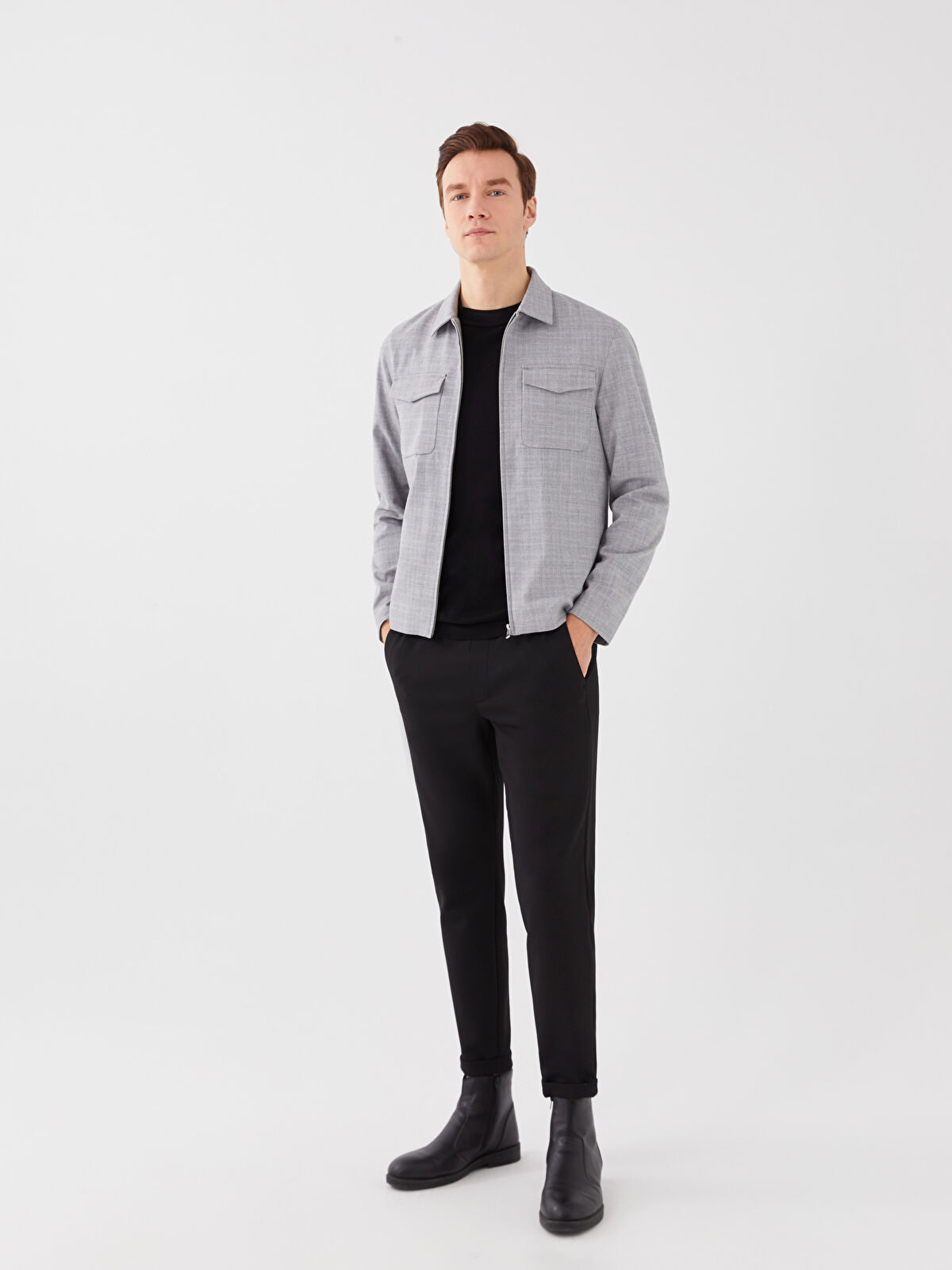 ジャケット・アウター W.B. SHIRT JACKET BUZZ RICKSON'S バズリクソンズ BR16042 WORLD WAR II BLACK
