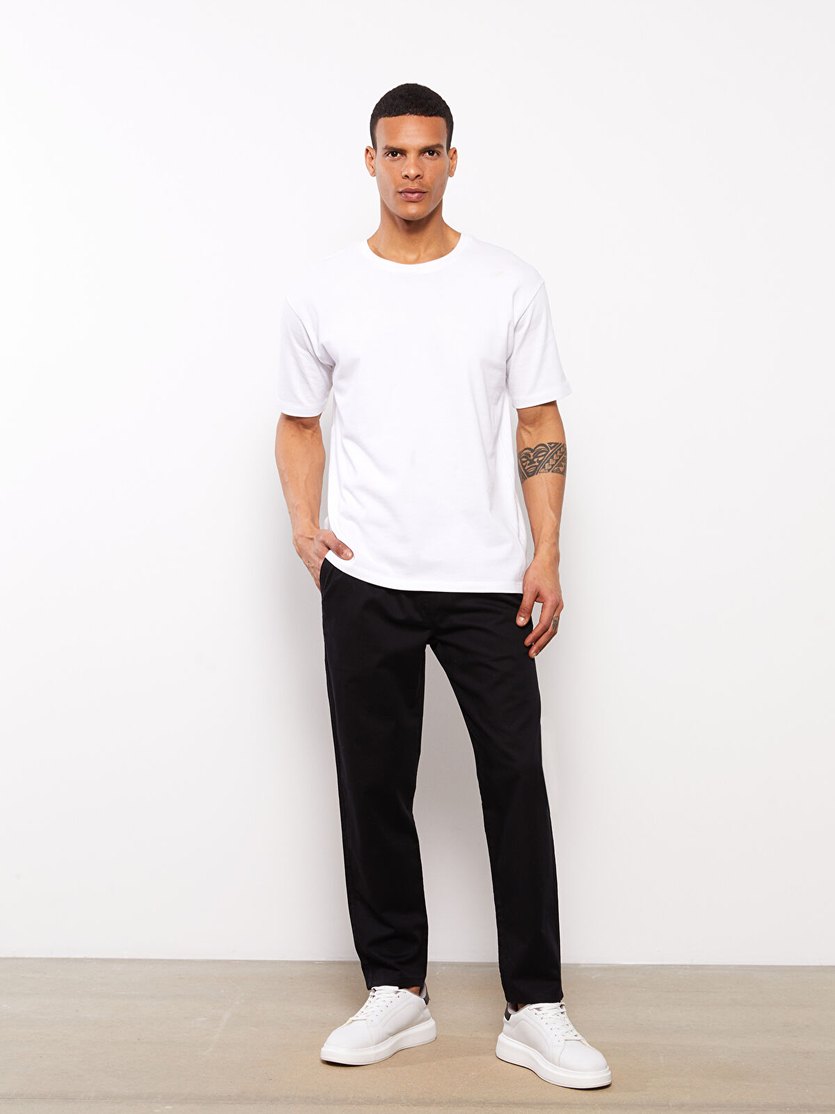 XSIDE Slim Fit Keten Karışımlı Erkek Pantolon -S36536Z8-RQL | LCW