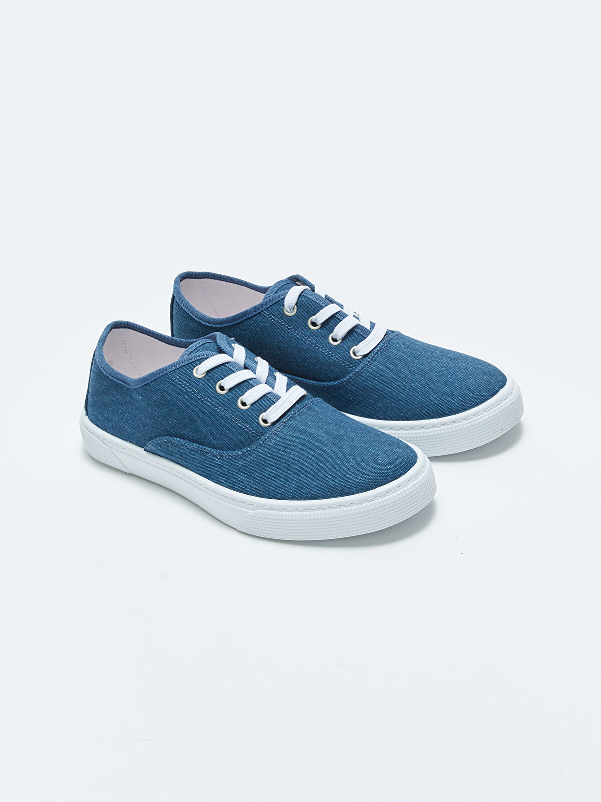 LCW ECO Lacivert Bağcıklı Keten Erkek Spor Ayakkabı - S3AH28Z8-CRP