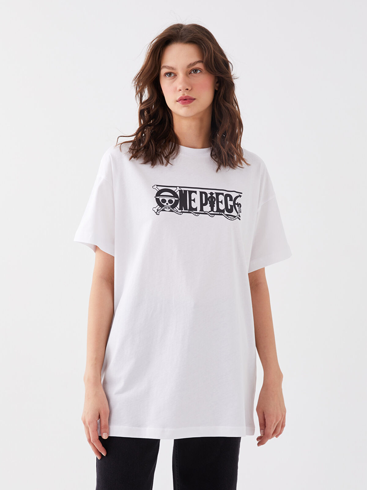XSIDE Crew Neck One Piece Printed Short Sleeve Women's T