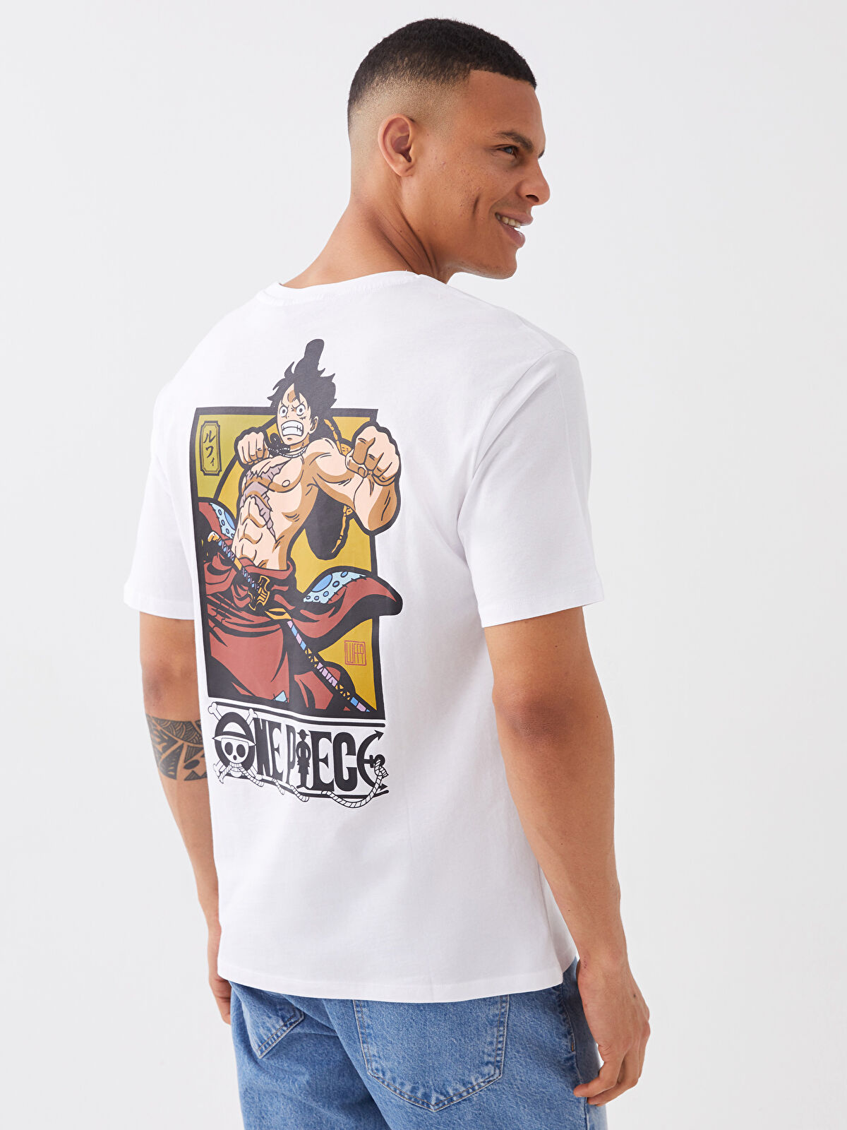 XSIDE Crew Neck Short Sleeve One Piece Printed Jersey Men's