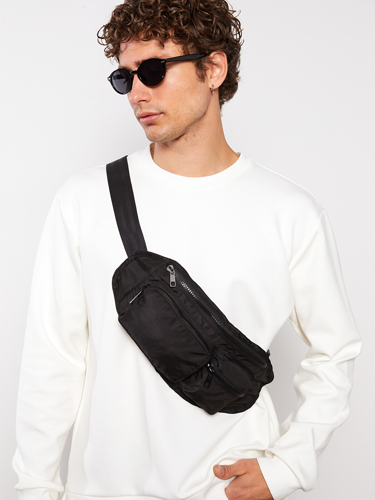 LCW ACCESSORIES Multi-Compartment Men's Waist Bag - S3GN81Z8-HUC