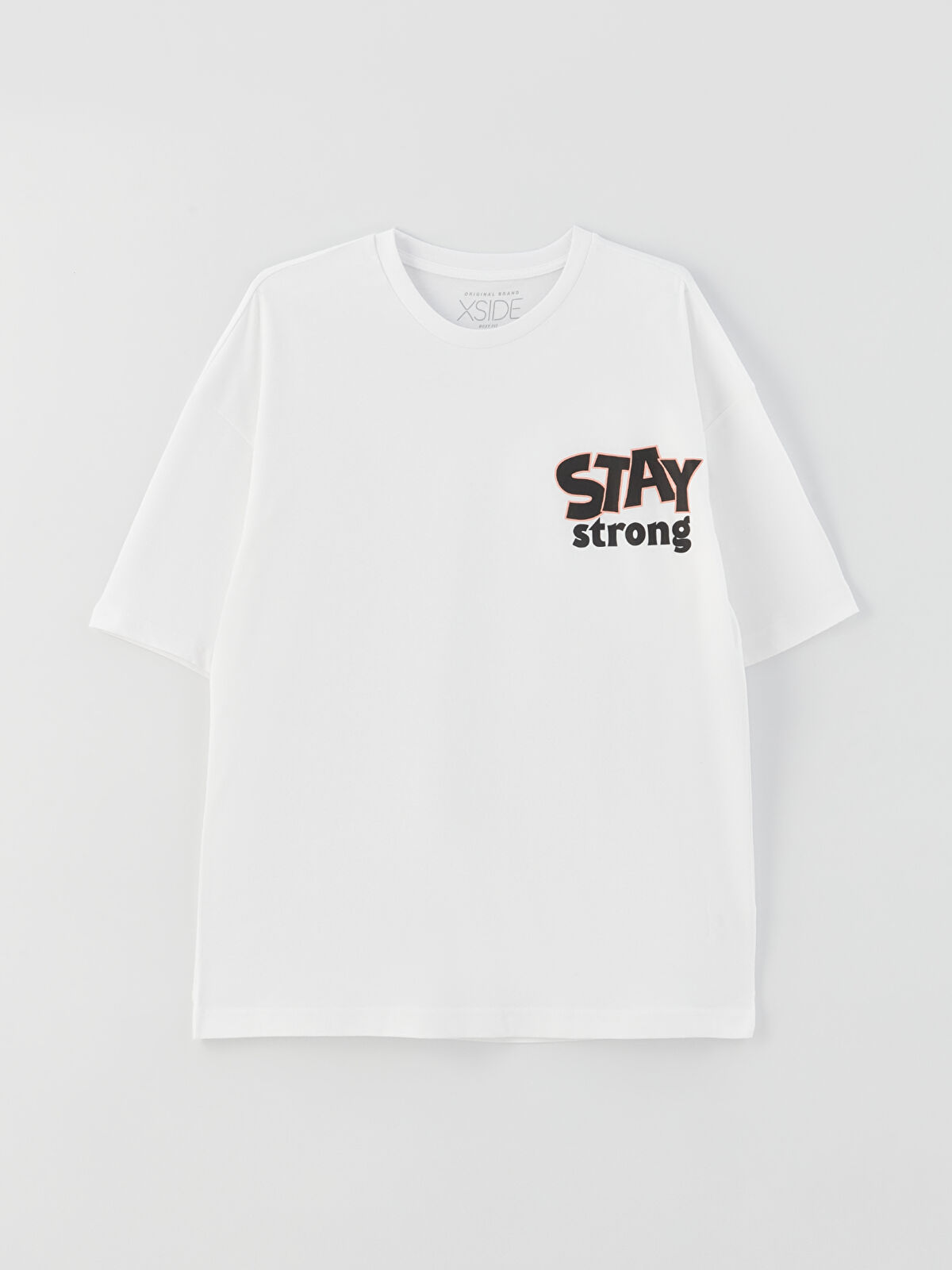 Tシャツ・カットソー AECA WHITE BIG LOGO SWEATSHIRTWASHED CHARCOAL AWCMFWBDTSSSO0 Tee - 에이카화이트