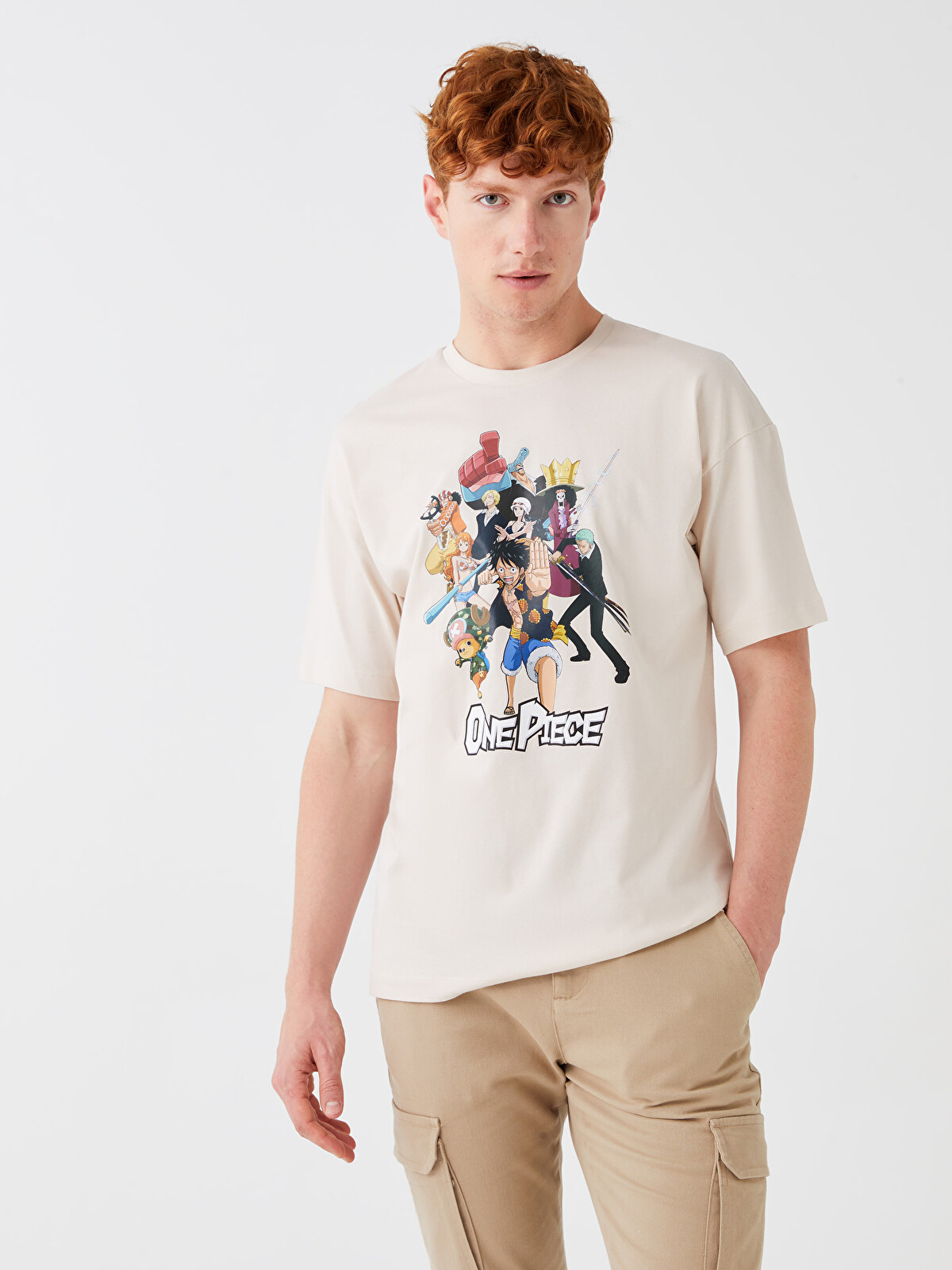 XSIDE Crew Neck Short Sleeve One Piece Printed Jersey Men's T