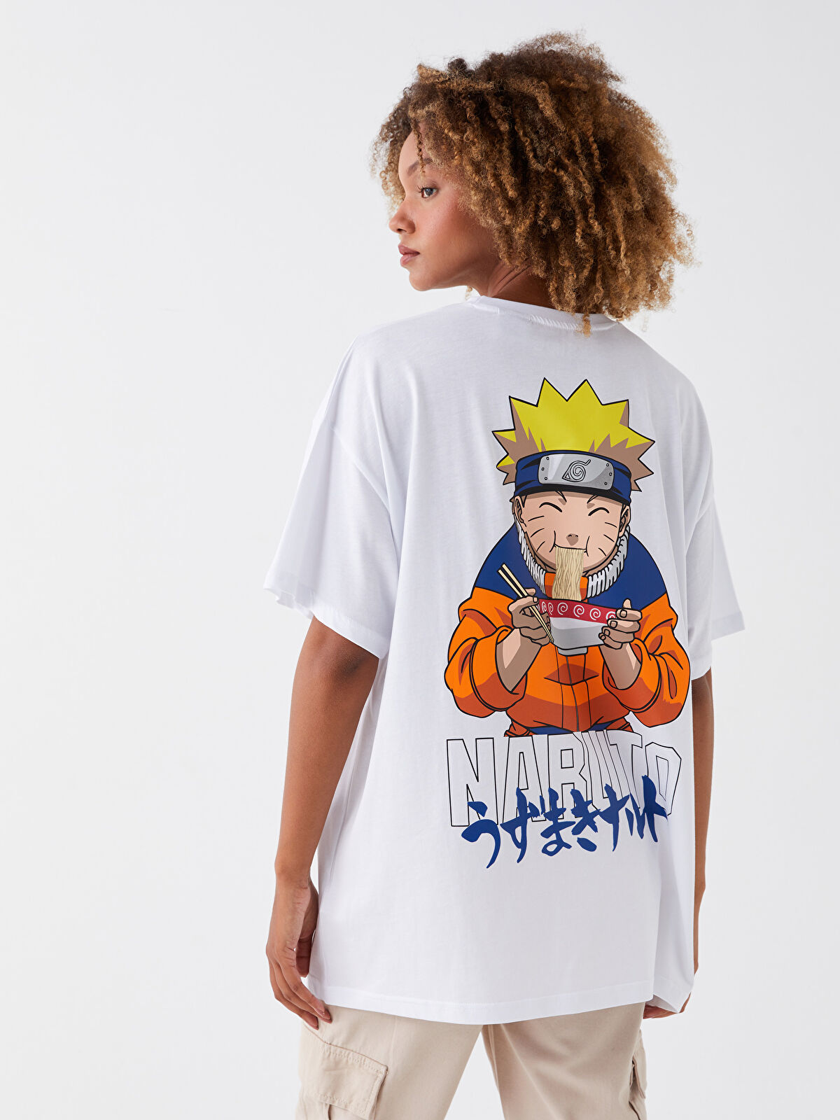 XSIDE Crew Neck Naruto Printed Short-Sleeve Women's T-Shirt