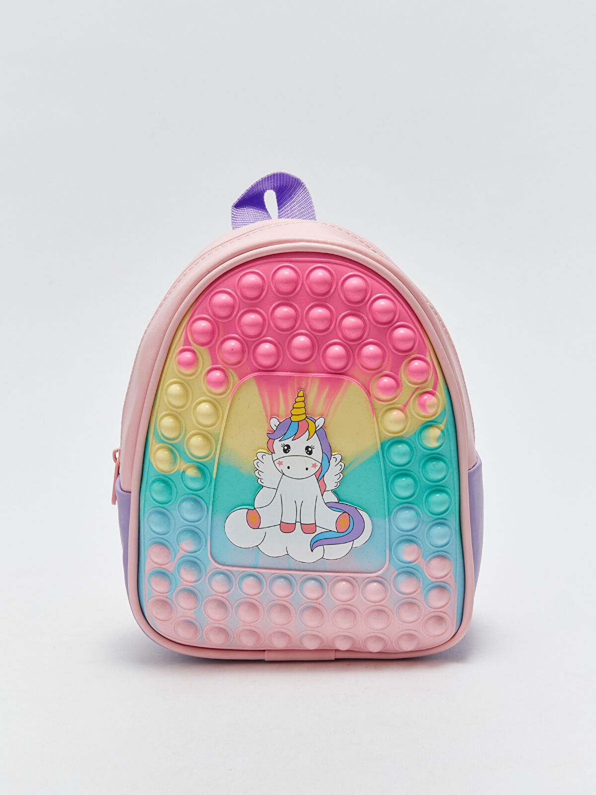 LCW ACCESSORIES Karışık Baskılı Kız Çocuk Pop It Sırt Çantası