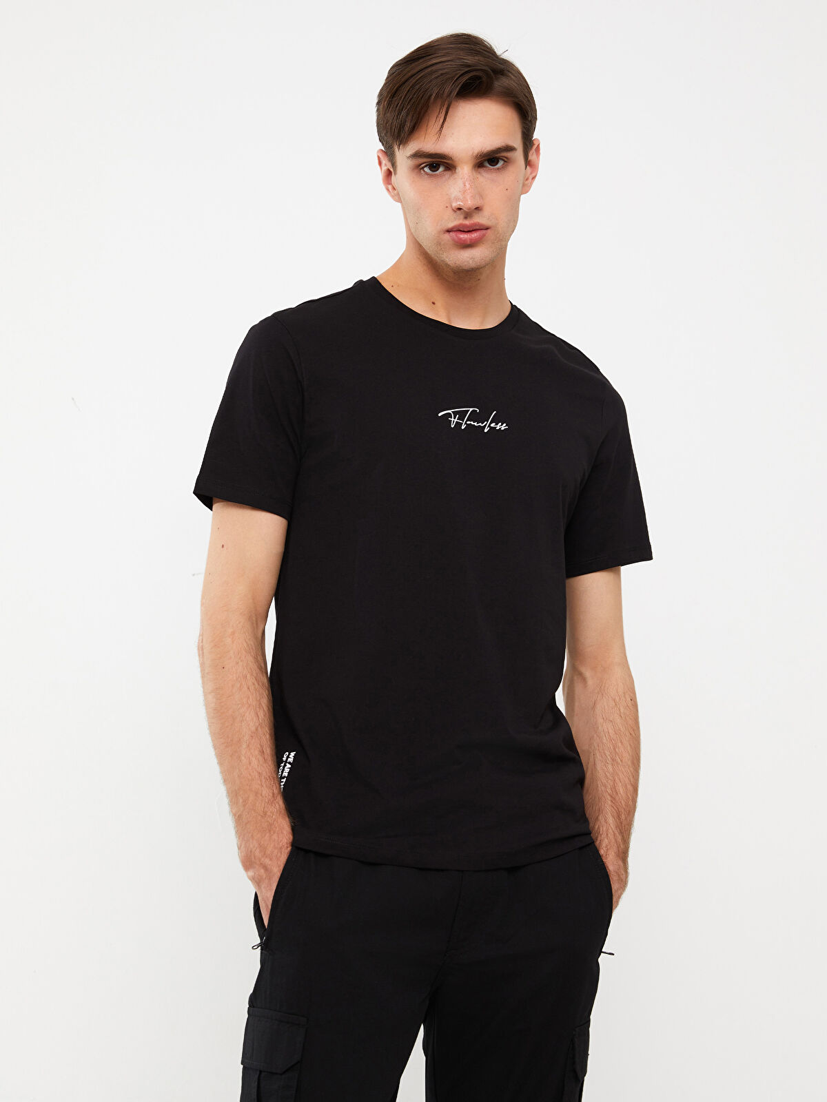 Tシャツ・カットソー MALO BLACK COTTON T-SHIRT T-shirt | Czarne | Jack & Jones®