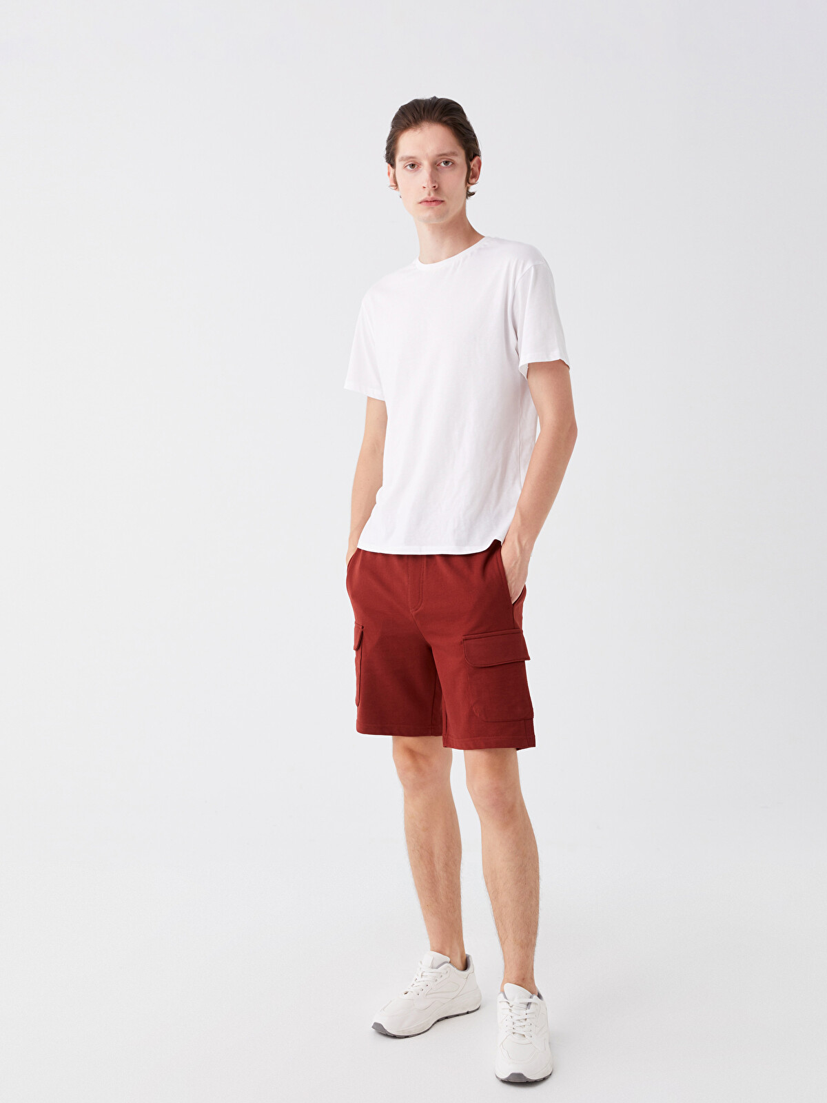 XSIDE Slim Fit Erkek Bermuda Şort - S3KO42Z8-HJG | LC Waikiki