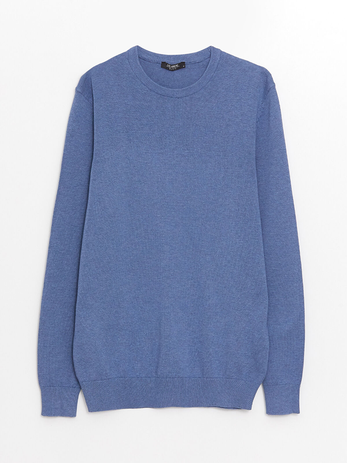 LCWAIKIKI Classic Crew Neck Long Sleeve Men's Tricot Sweater