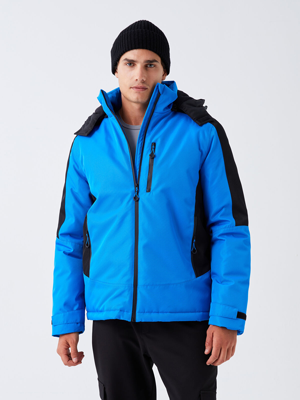 XSIDE ACTIVE Standart Kalıp Kapüşonlu Erkek Kayak Montu - W31128Z8