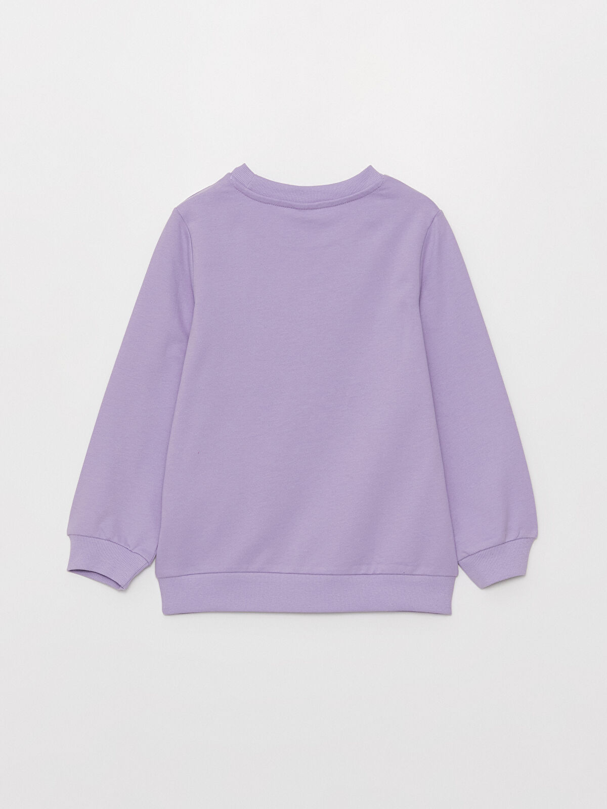 【ku*】 LCW Kids Bisiklet Yaka Baskılı Uzun Kollu Kız Çocuk Sweatshirt
