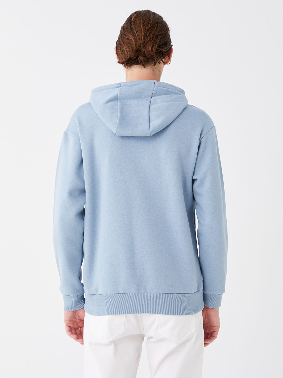 XSIDE Long Sleeve Printed Men's Thick Hoodie -W33856Z8-S8J