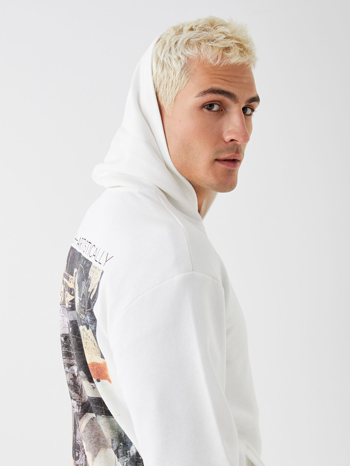ROKU スウェット　ホワイト alexander wang - 【ラスト1点】CREWNECK PULLOVER WITH NY