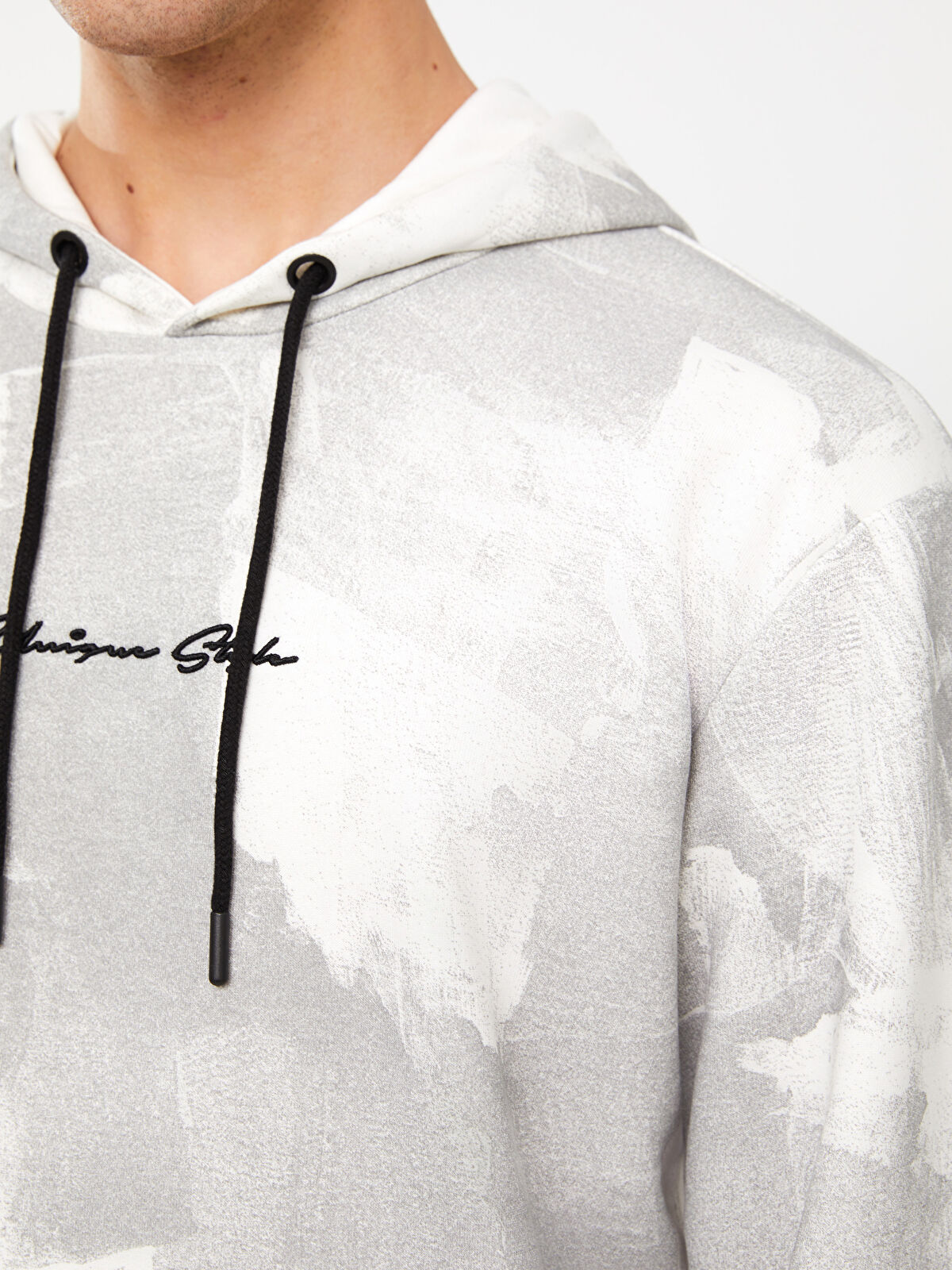 ウェア LAX XSIDE Long Sleeve Printed Men's Thick Hoodie -W33880Z8-V9H