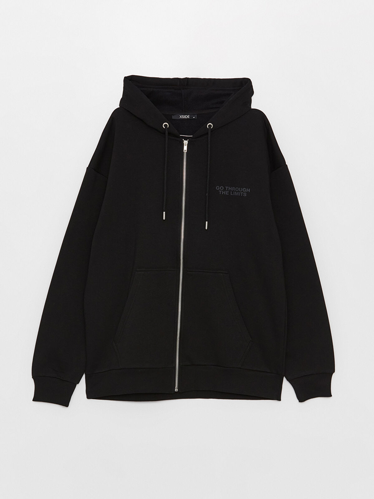 XSIDE Hooded Long Sleeve Men's Thick Zip-Up Sweatshirt