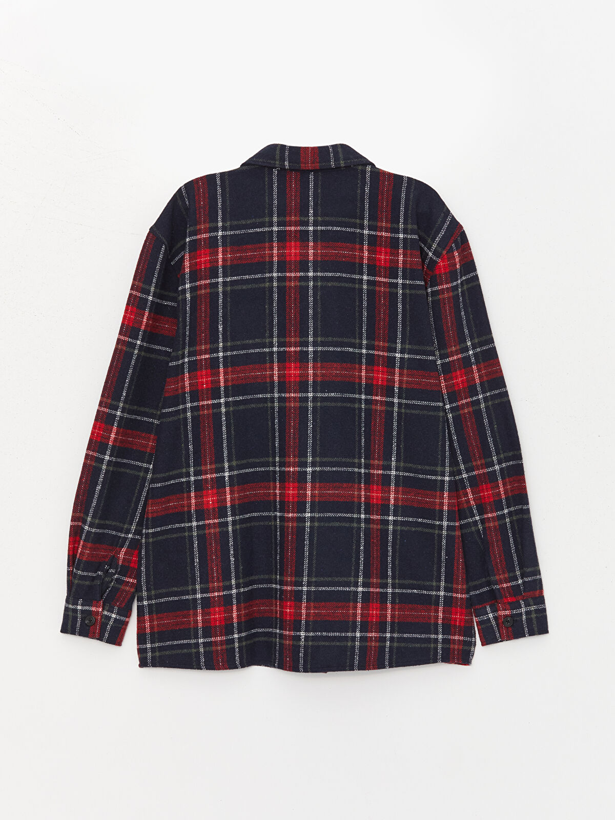 XSIDE Relaxed Fit Long Sleeve Plaid Men's Lumberjack Shirt