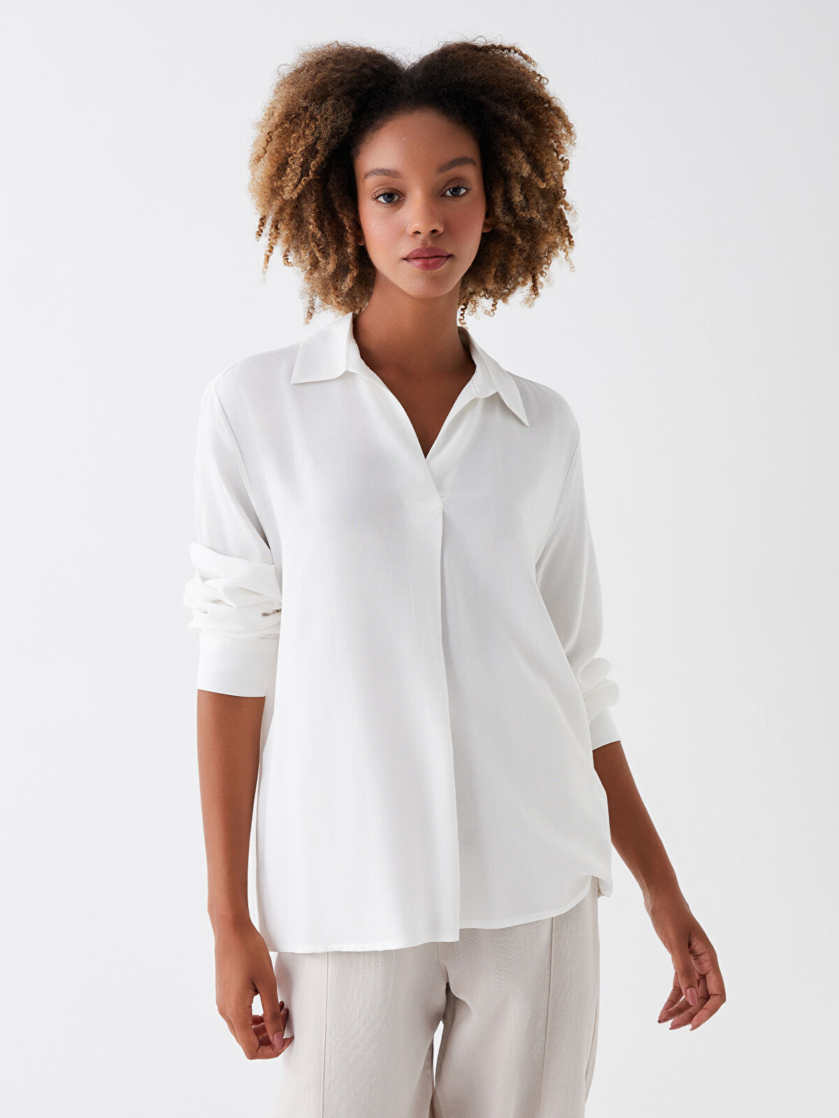 WIDE TWILL ZIPPER BLOUSE サイズ3 超人気　定番品 J.Crew: Bib Button-up Shirt In Herringbone Twill For Women