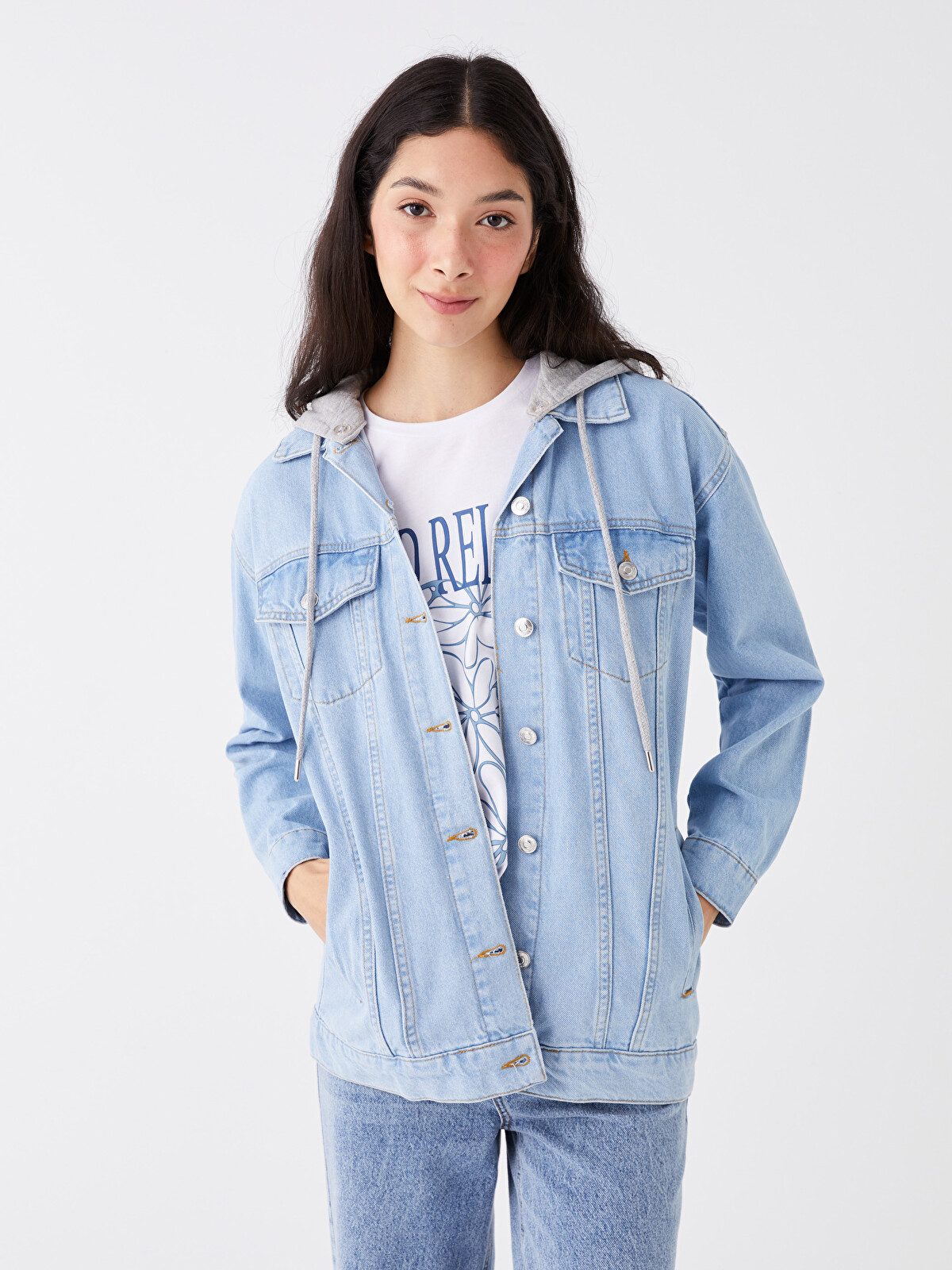 chieko+ denim TEDDY sky 38サイズ ¥39,600 l_20232-w3ck50z8-sx1-81-60-89-