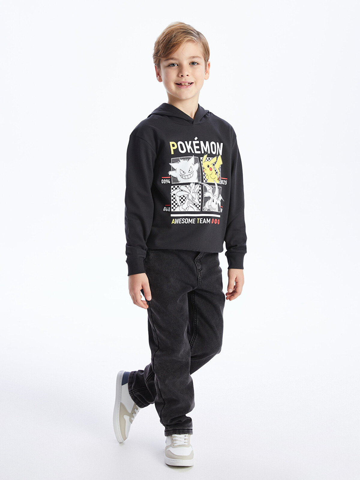 k*y様 ポケウォーカー LCW Kids Pokemon Baskılı Erkek Çocuk Hoodie - W3FA11Z4-JTK | LC