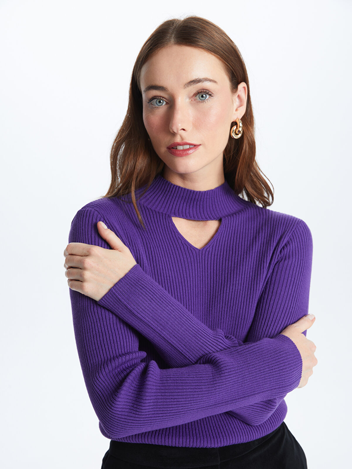 ニット/セーター 6 (ROKU) - LEINWANDE Blocking Intarsia Polo LEINWANDE】Blocking Intarsia Polo – ONENESS ONLINE STORE