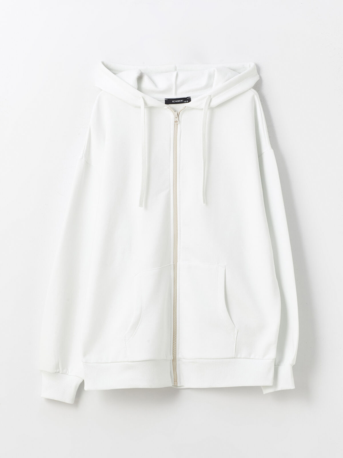 Hvit×zu sweat Bluza Damska Z Kapturem Rozpinana Zip Thru Hood Sweat Jacket